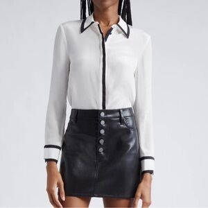 Alice + Olivia NWT Silk Top Size Medium